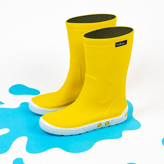 bottes de pluie MEDUSE airport jaune bottes de pluie