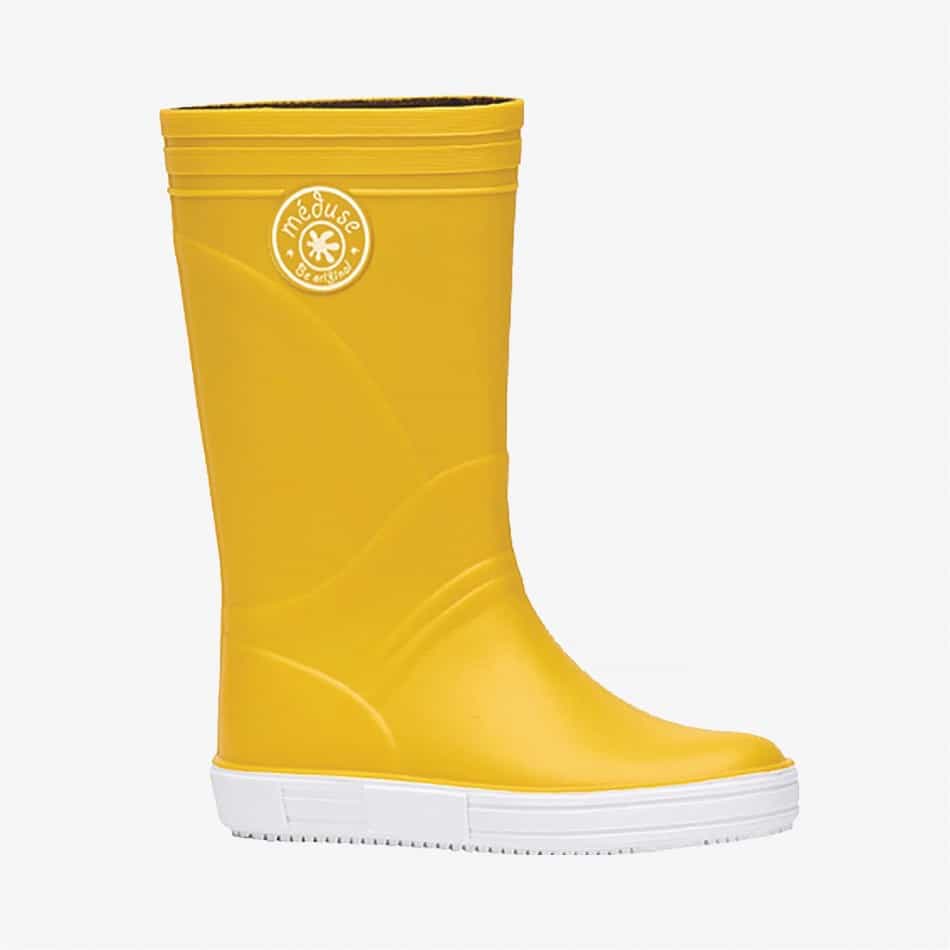bottes de pluie MEDUSE SKIPPY jaune bottes de pluie