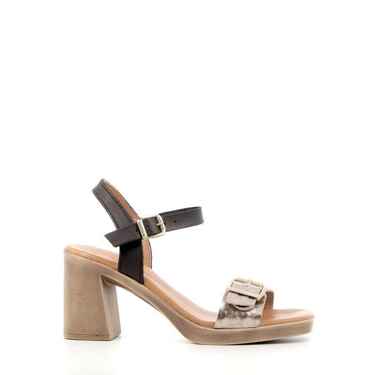 Sandales / Nu Pieds adulte COCO ET ABRICOT COLMESNIL plomb Sandales Nu Pieds