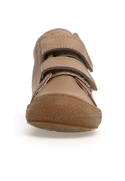 Pré marche NATURINO COCOON velcro taupe botillons