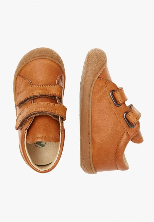 Chaussures Hautes/Botillons NATURINO COCOON Velcro Cognac botillons