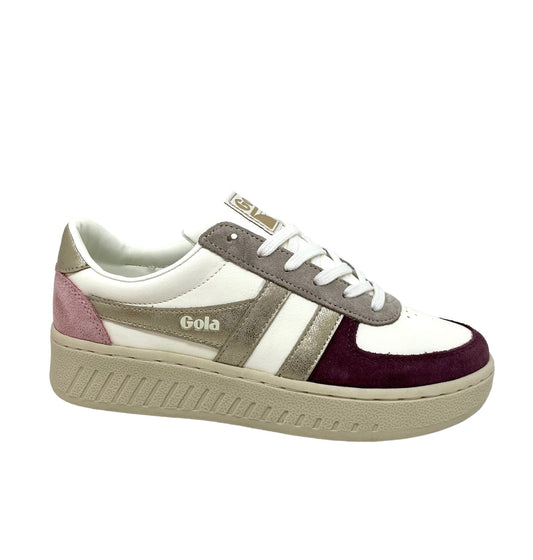 Sneakers/Baskets adulte 41 GOLA GRANDSLAM TRIDENT Blanc Rose Sneakers Baskets adulte 5063075010324