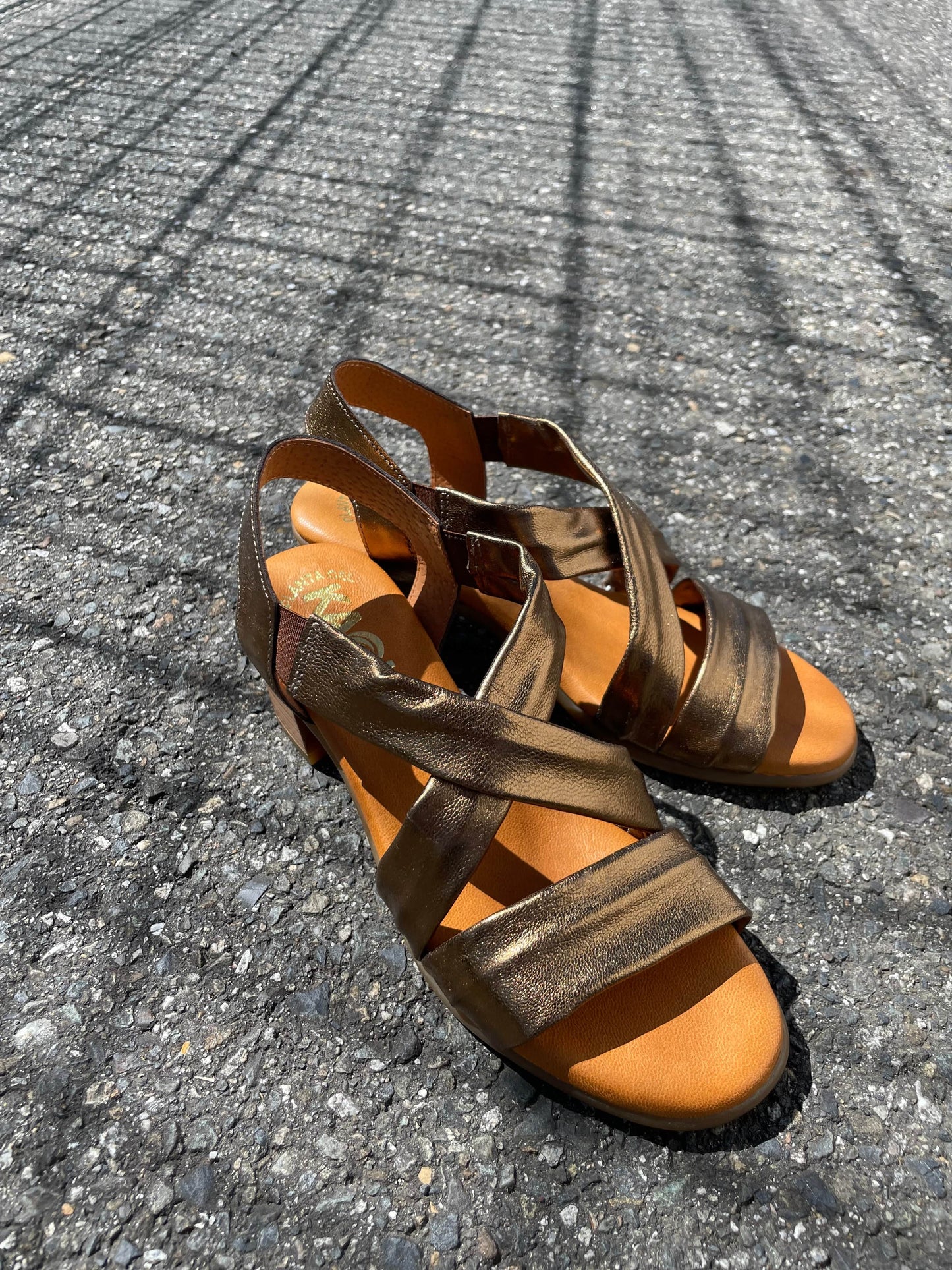 Sandales / Nu Pieds adulte 37 KAOLA 1271 Bronze Nu pied sandales 15507938