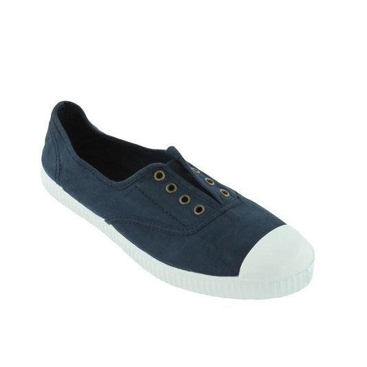 Toiles / Espadrilles adulte VICTORIA inglesa elastico marine