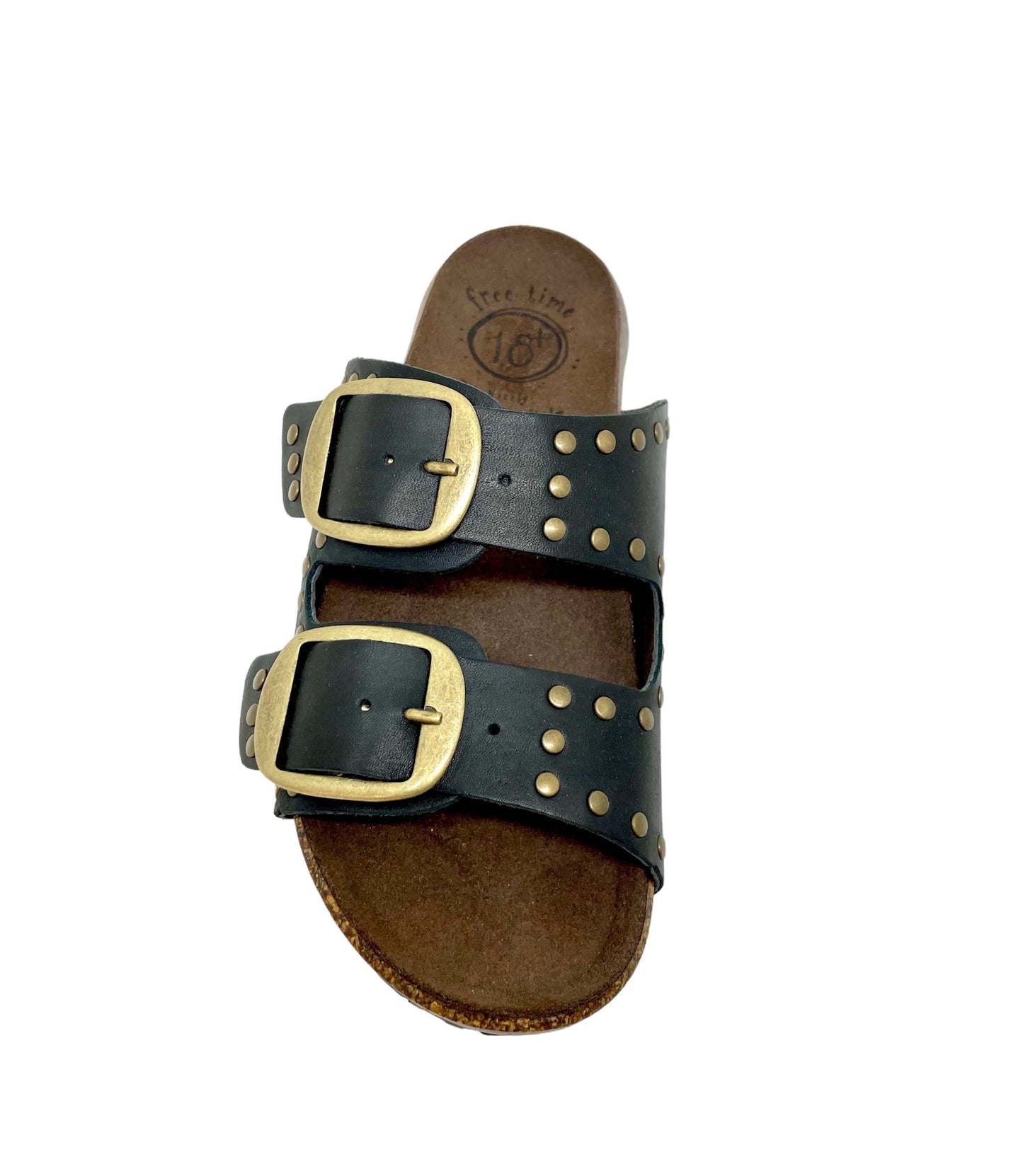 Sandales / Nu Pieds adulte 18+ diciotto piu 8150 Noir Nu pieds sandales