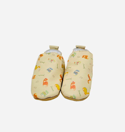 Chaussons BELLAMY DINOSAURE beige Chaussons