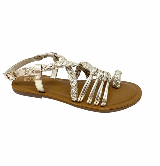 Sandales / Nu Pieds adulte 36 INUOVO 968010 Or Nu pied sandales 8683527664256