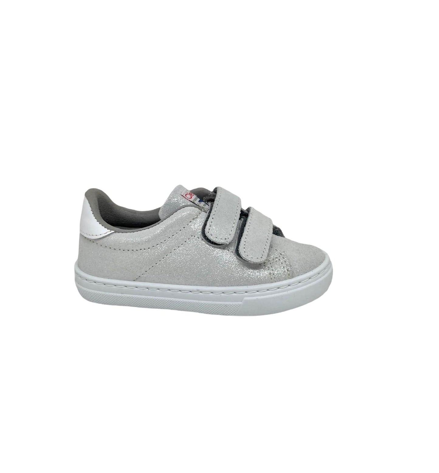 Chaussures Basses/Baskets/Sneakers CIENTA TENNIS 80067 argent Sneakers Baskets