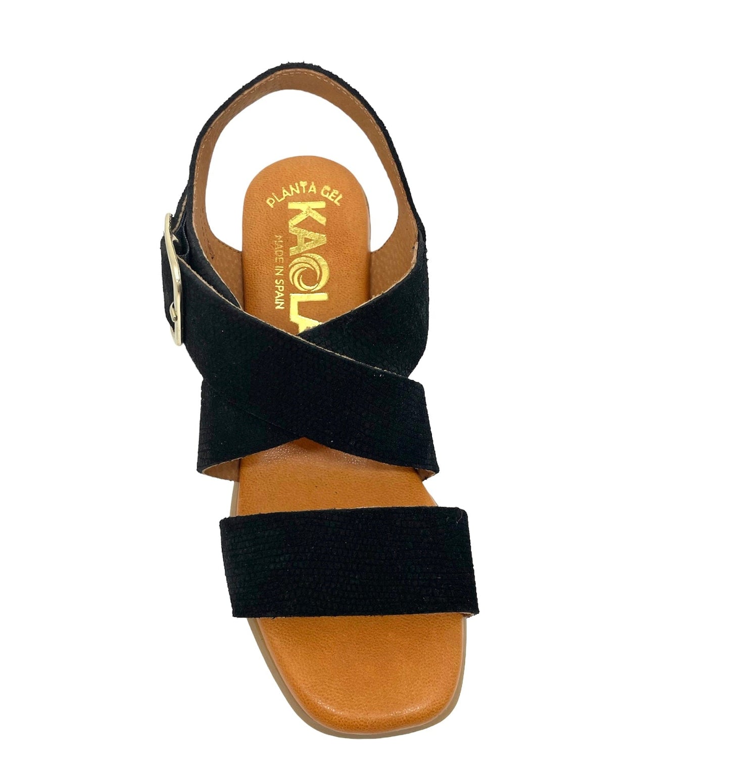 Sandales / Nu Pieds adulte KAOLA 1970 Noir Nu pied sandales