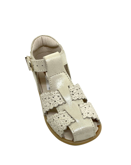 Sandales / Nu Pieds 18 BELLAMY DANUBE Beige broderie Sandales Nu Pieds 3665690456819
