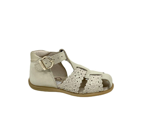 Sandales / Nu Pieds 18 BELLAMY DANUBE Beige broderie Sandales Nu Pieds 3665690456819