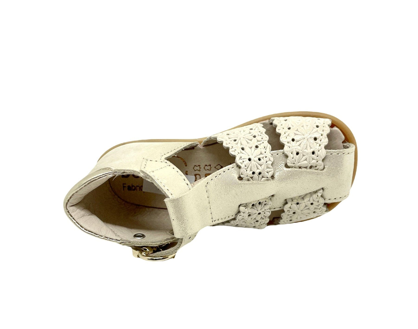 Sandales / Nu Pieds 18 BELLAMY DANUBE Beige broderie Sandales Nu Pieds 3665690456819