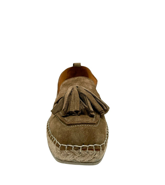 Toiles / Espadrilles adulte 37 LUNE ET L'AUTRE ALBERTINE Marron Mocassins Espadrilles 15458506