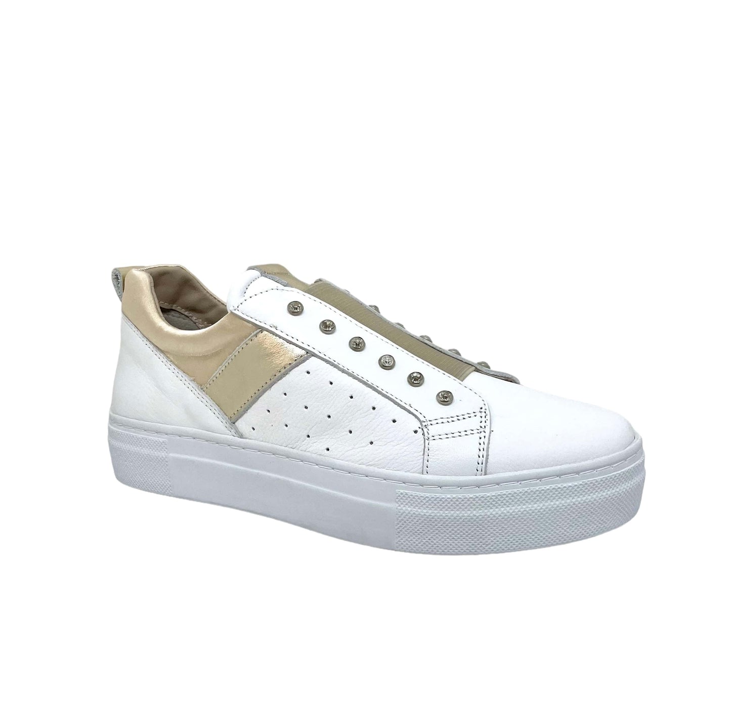 Sneakers/Baskets adulte WAVE Belini 23040 Blanc Baskets Cuir