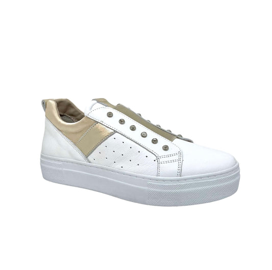 Sneakers/Baskets adulte WAVE Belini 23040 Blanc Baskets Cuir