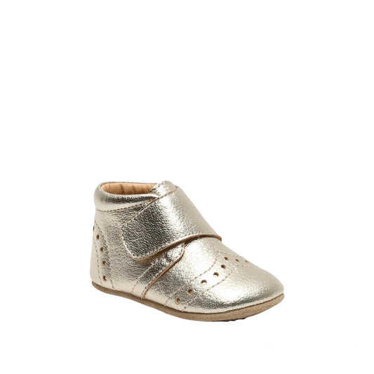Pre marche BISGAARD PETIT Gold chaussures botillons prémarche