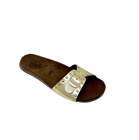 Sandales / Nu Pieds adulte 18+ diciotto piu 8203 Platine Nu pieds sandales