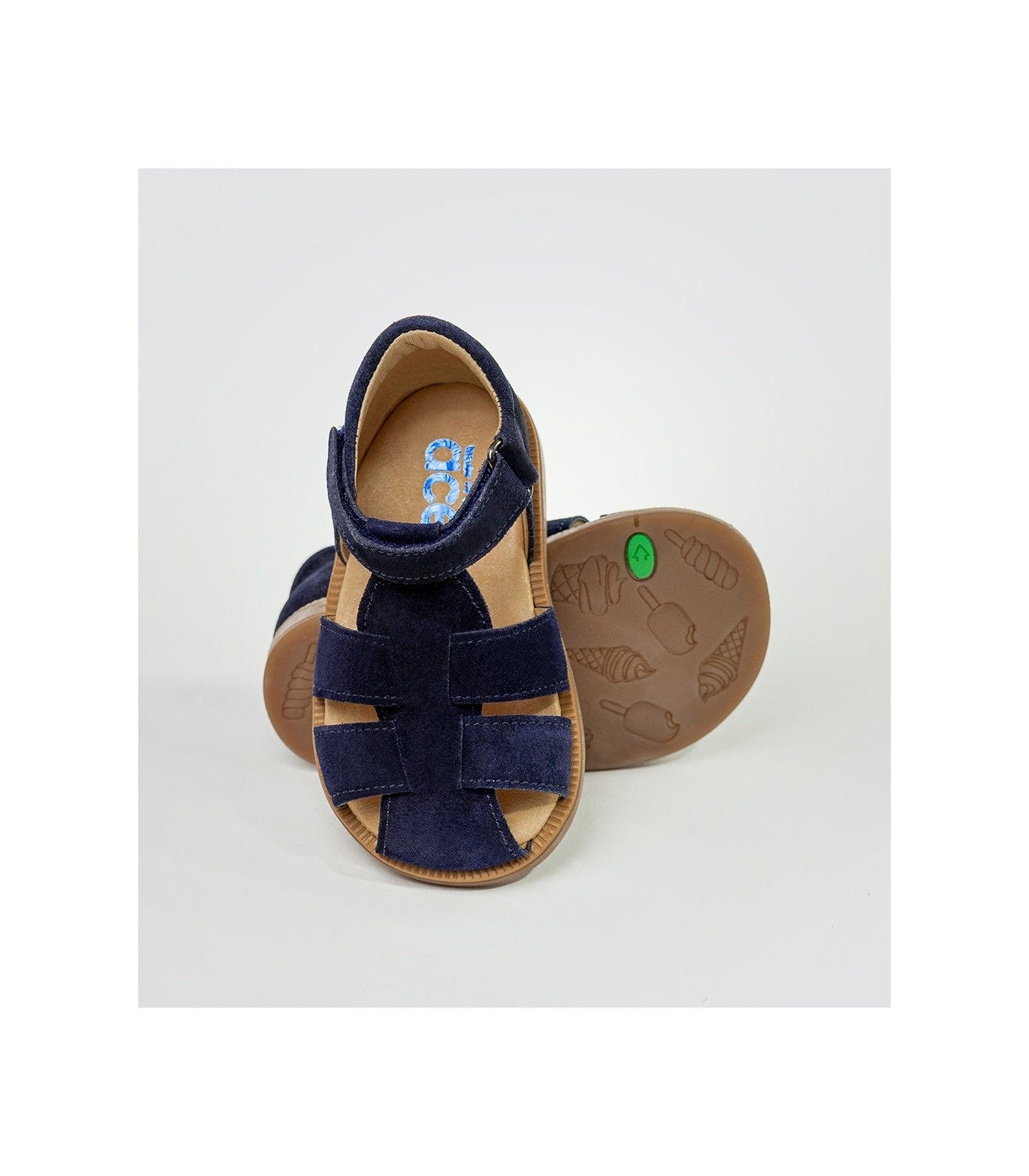Sandales / Nu Pieds 20 ACEBOS 1235 marine sandales nu-pieds