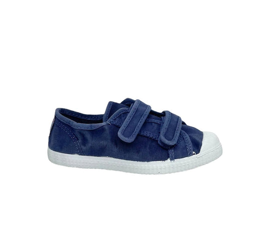 Toiles/Espadrilles CIENTA TOILE 78777 Bleu jeans Toiles Espadrilles