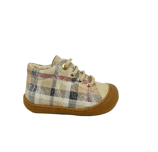 Chaussures Hautes/Botillons 18 NATURINO COCOON imprimé Scots Platinium Burberry chaussures botillons 8053461710300