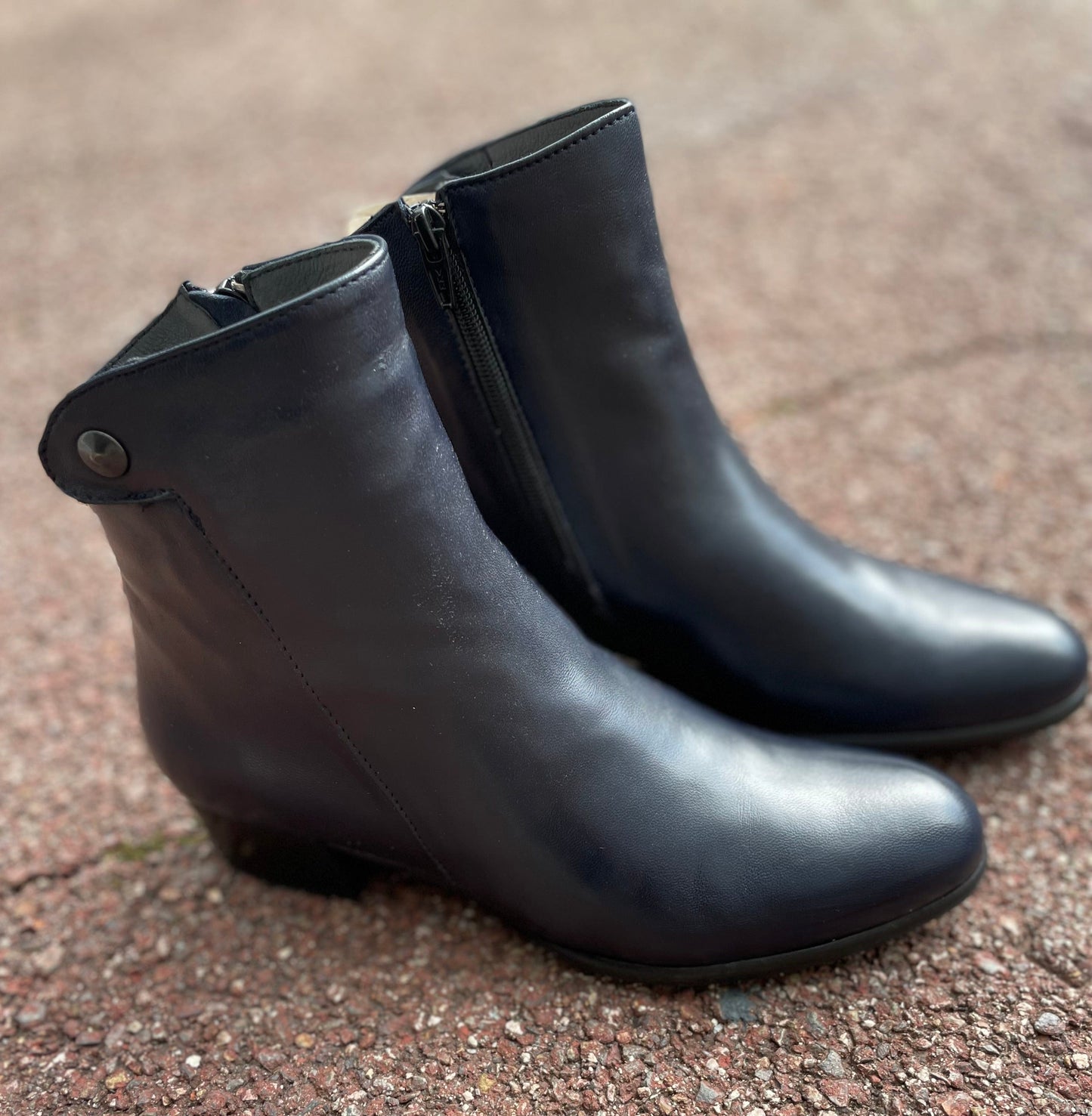 boots/bottines adulte FOLLIA DOLCE PELE 500 Marine boots bottines