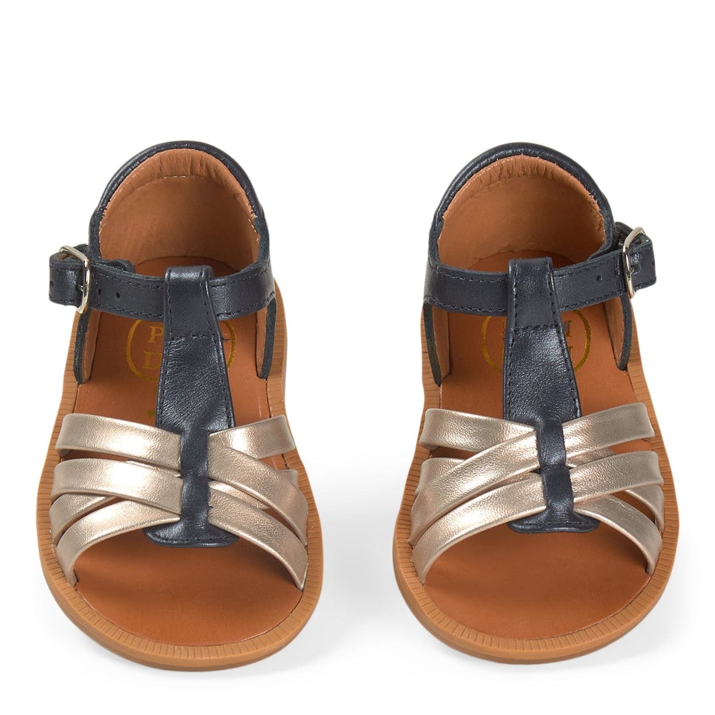 Sandales / Nu Pieds 27 POM D'API POPPY BACK neptune marine Sandales Nu Pieds 3663890656503