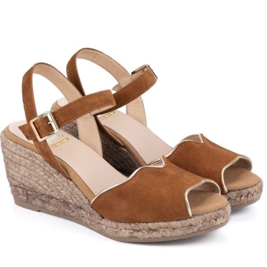 Sandale/nu pied adulte kanna / 41 kanna - Laura marron marron