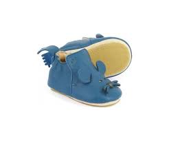 chausson 27 EZPZ BLUBLU MOUSSE BLEU chausson