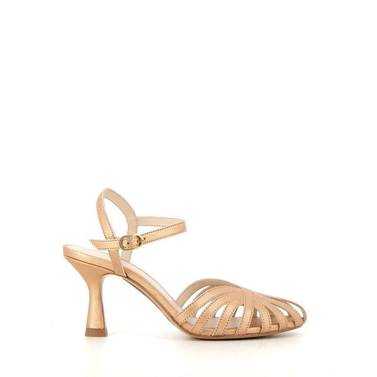 Sandale/nu pied adulte ROSEMETAL JUVELIZE Cuivre Sandales à talon escarpins ouverts