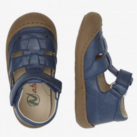 Babies/Salomés NATURINO WAD marine SANDALES NU PIEDS salome