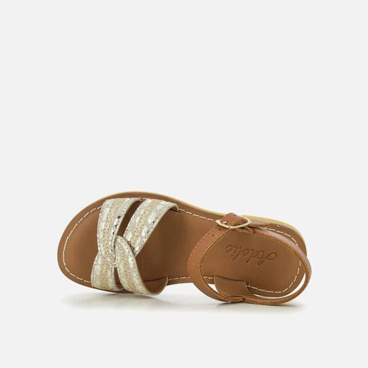 Sandales / Nu Pieds adulte 40 ADOLIE LAZAR SUN camel Sandales Nu pieds adulte
