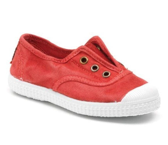 Toiles/Espadrilles 32 CIENTA TOILE élastique 70777 rouge Toiles Espadrilles 3900175143922