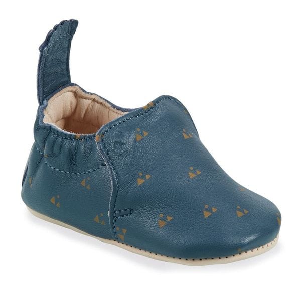 chausson EZPZ easy peasy MY BLUMOO marine chaussons cuir