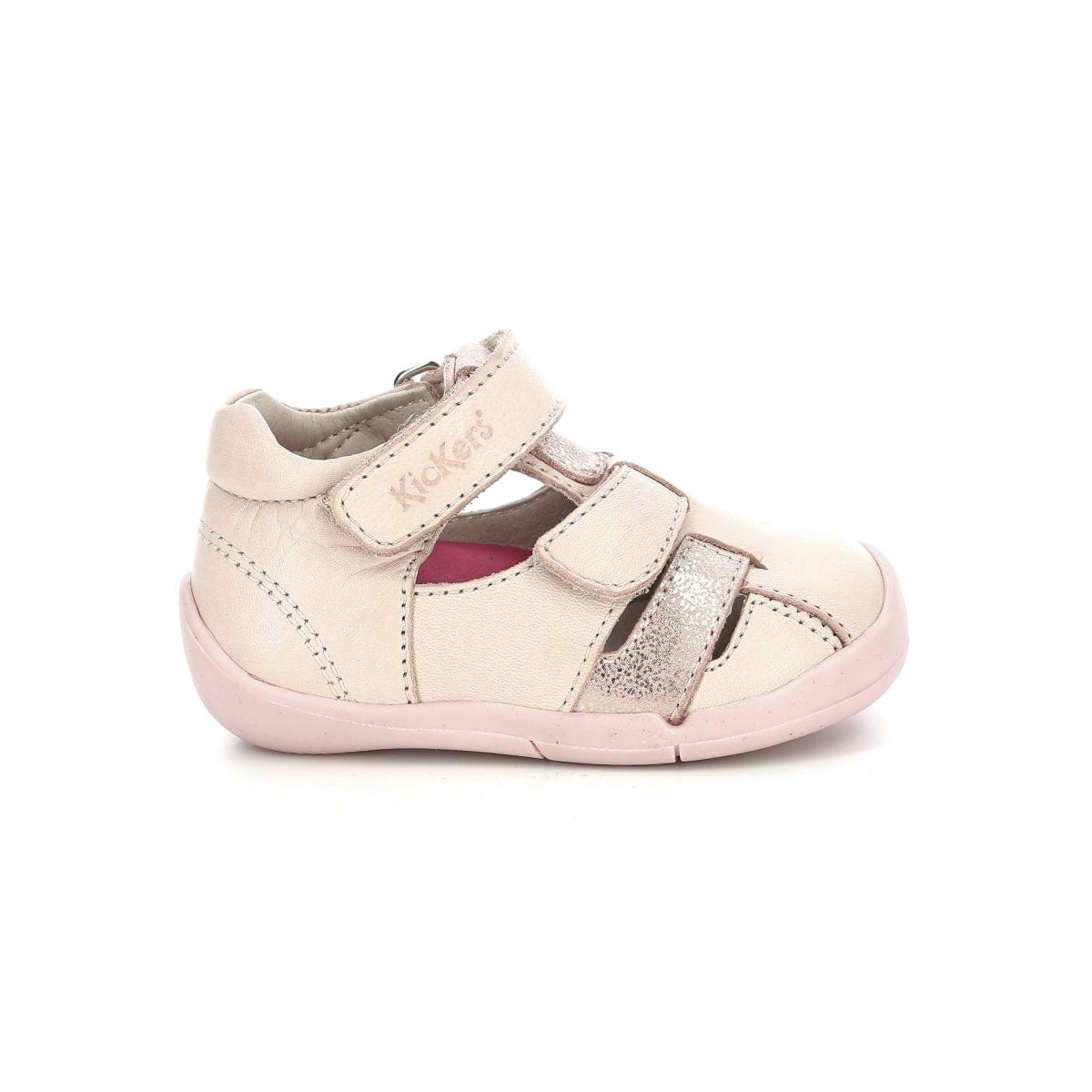 Babies/Salomés KICKERS WASABOU rose Babies/Salomés