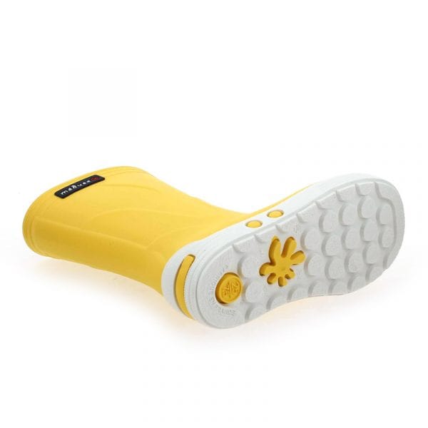 bottes de pluie MEDUSE airport jaune bottes de pluie