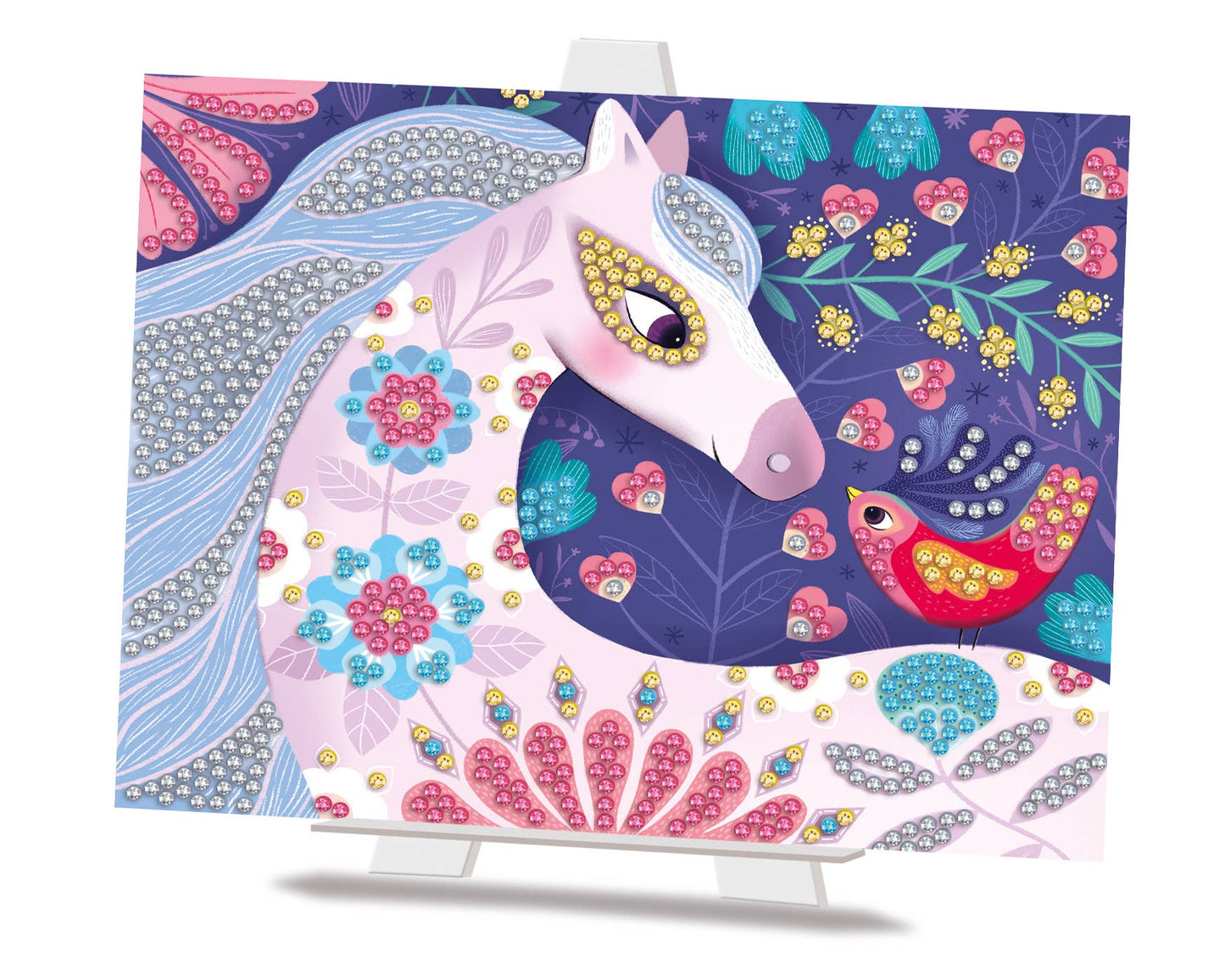 Cartes à créer "Chevaux de diamants"