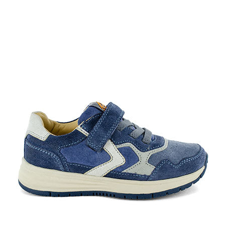 STONES AND BONES SKIER Calf Navy White Chaussures Basses Baskets