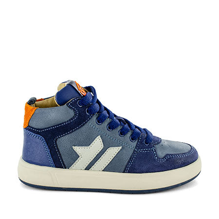 STONES AND BONES PANKY Nabuck Jean Navy Chaussures Hautes Bottillons
