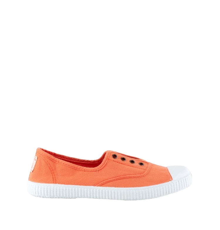 VICTORIA inglesa elastico orange pomelo toiles/espadrilles