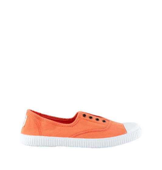 VICTORIA inglesa elastico orange pomelo toiles/espadrilles