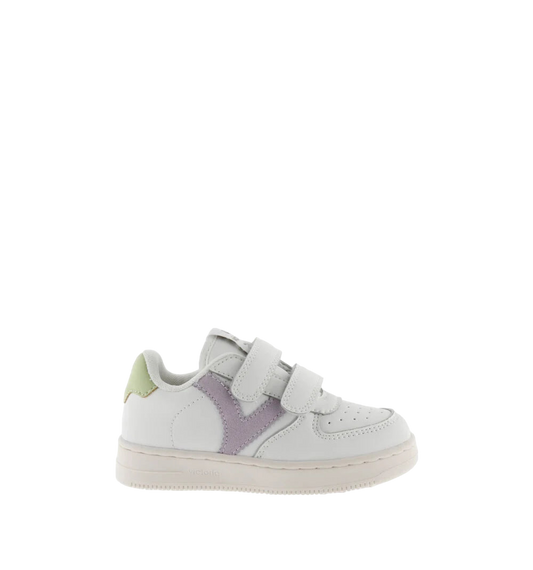 VICTORIA 1124104 blanc lilas Chaussures basses/baskets/sneakers