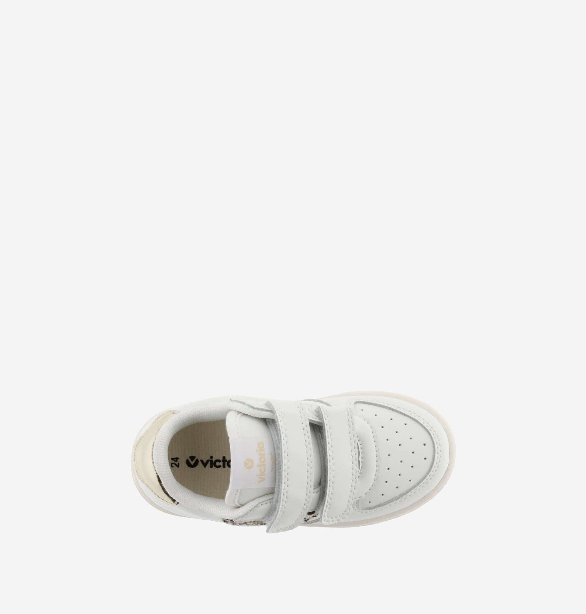 Chaussures Basses/Baskets/Sneakers VICTORIA 1124106 Blanc Beige Chaussures basses/baskets/sneakers