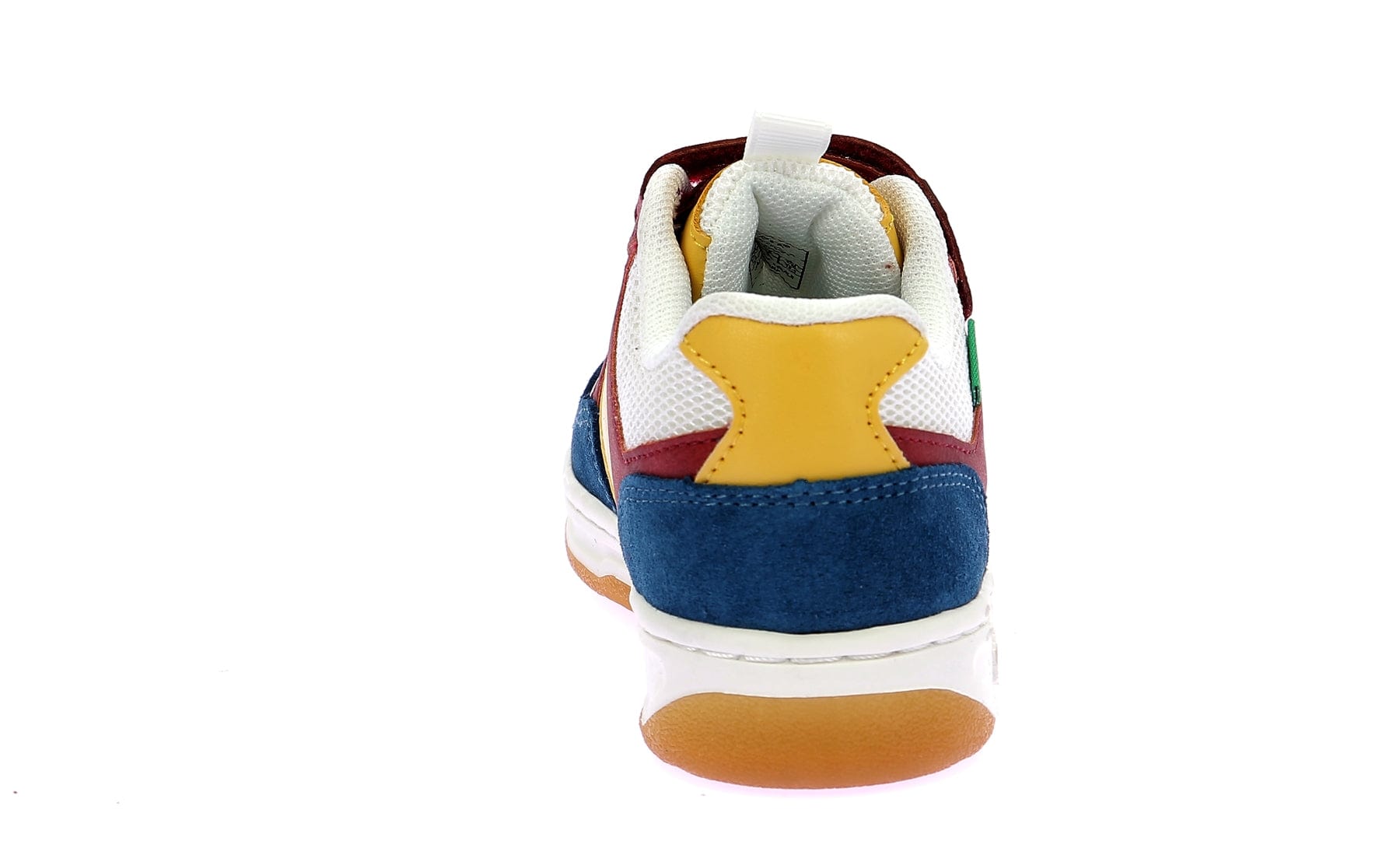Chaussures Basses/Baskets/Sneakers KICKERS KICKARTING Blanc Bordeaux Bleu Chaussures basses Tennis