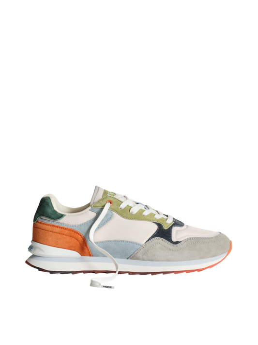 HOFF KINGSTON Gris Rouge Tennis Baskets bas Adulte