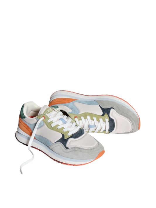 HOFF KINGSTON Gris Rouge Tennis Baskets bas Adulte
