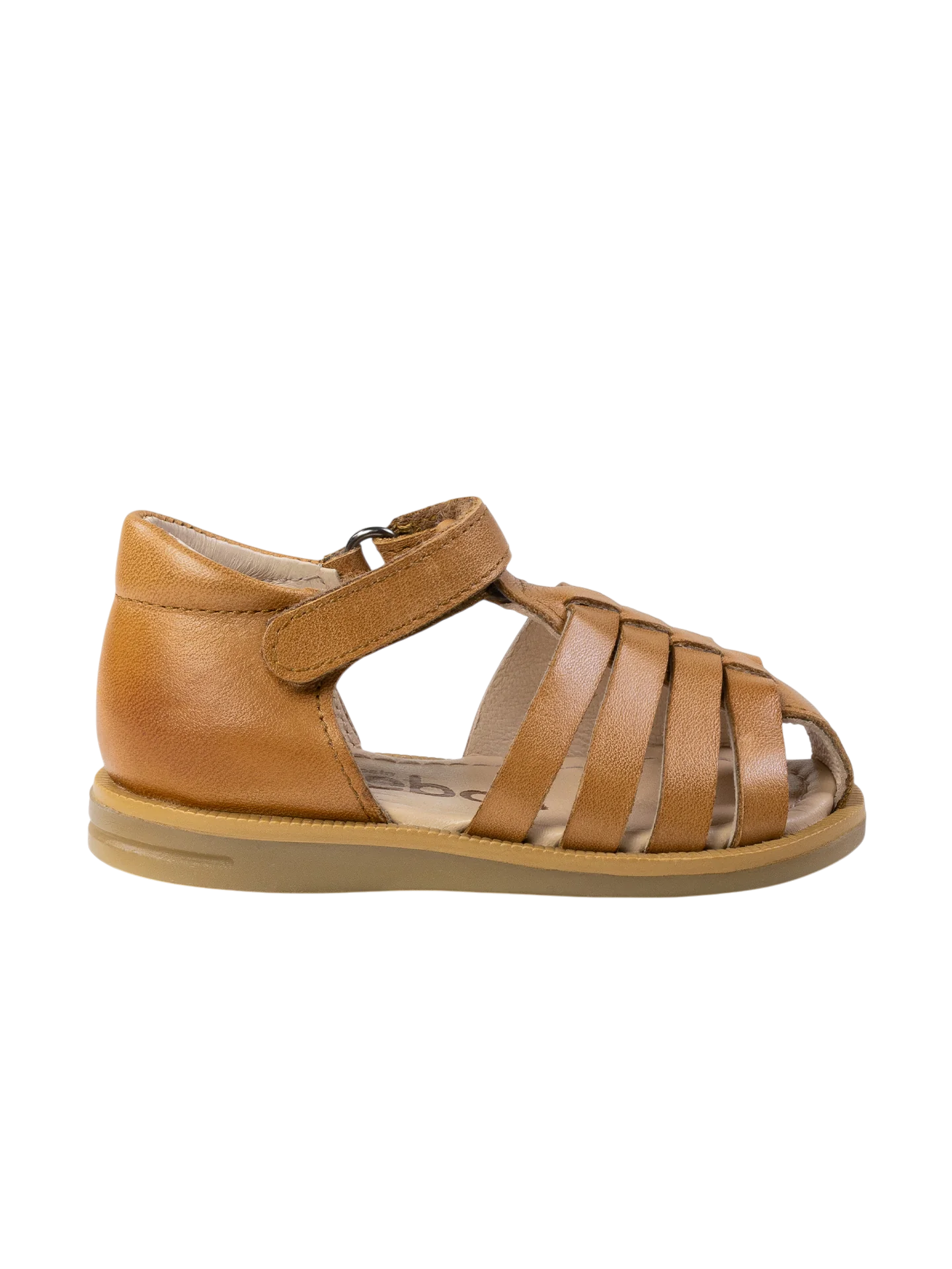 ACEBOS 1310 Honey Cognac sandales nu-pieds