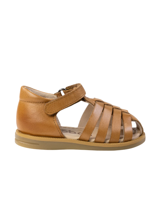 ACEBOS 1310 Honey Cognac sandales nu-pieds