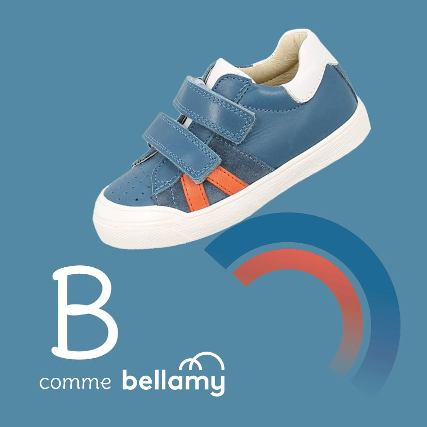 BELLAMY ORIOL Bleu Chaussures Basses Baskets