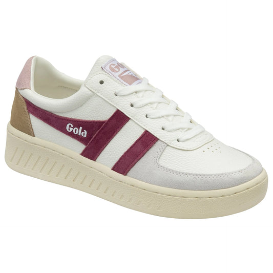 GOLA GRANDSLAM White Cerise Pink Sneakers Baskets adulte
