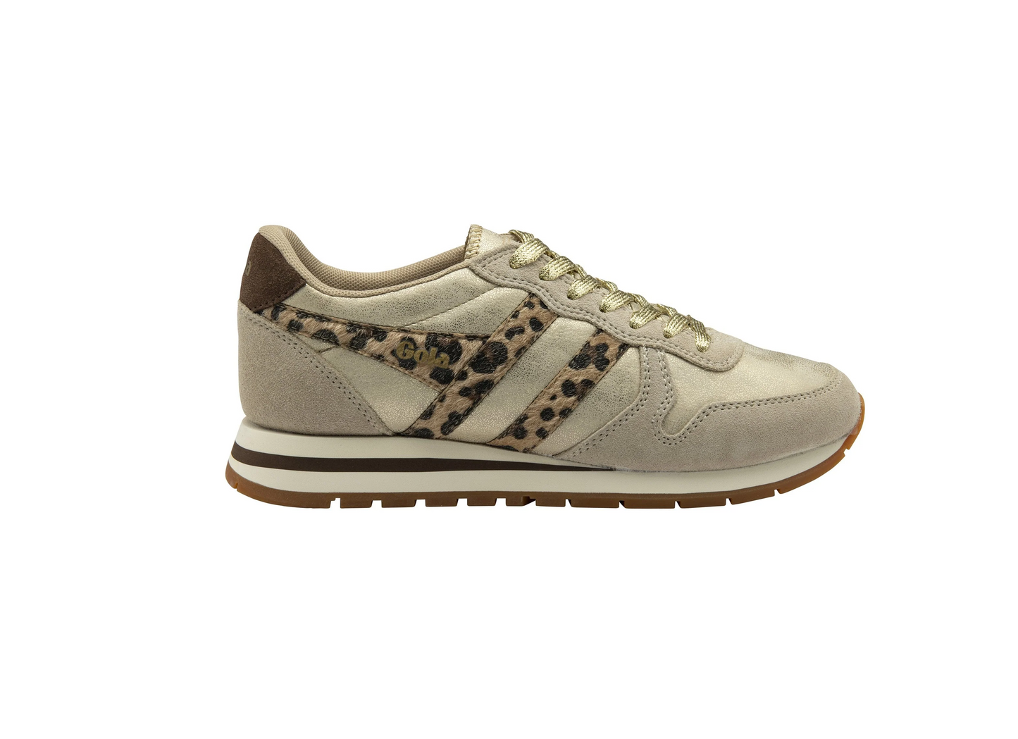 GOLA DAYTONA BLAZE  gold cameo dark brown Sneakers Baskets adulte